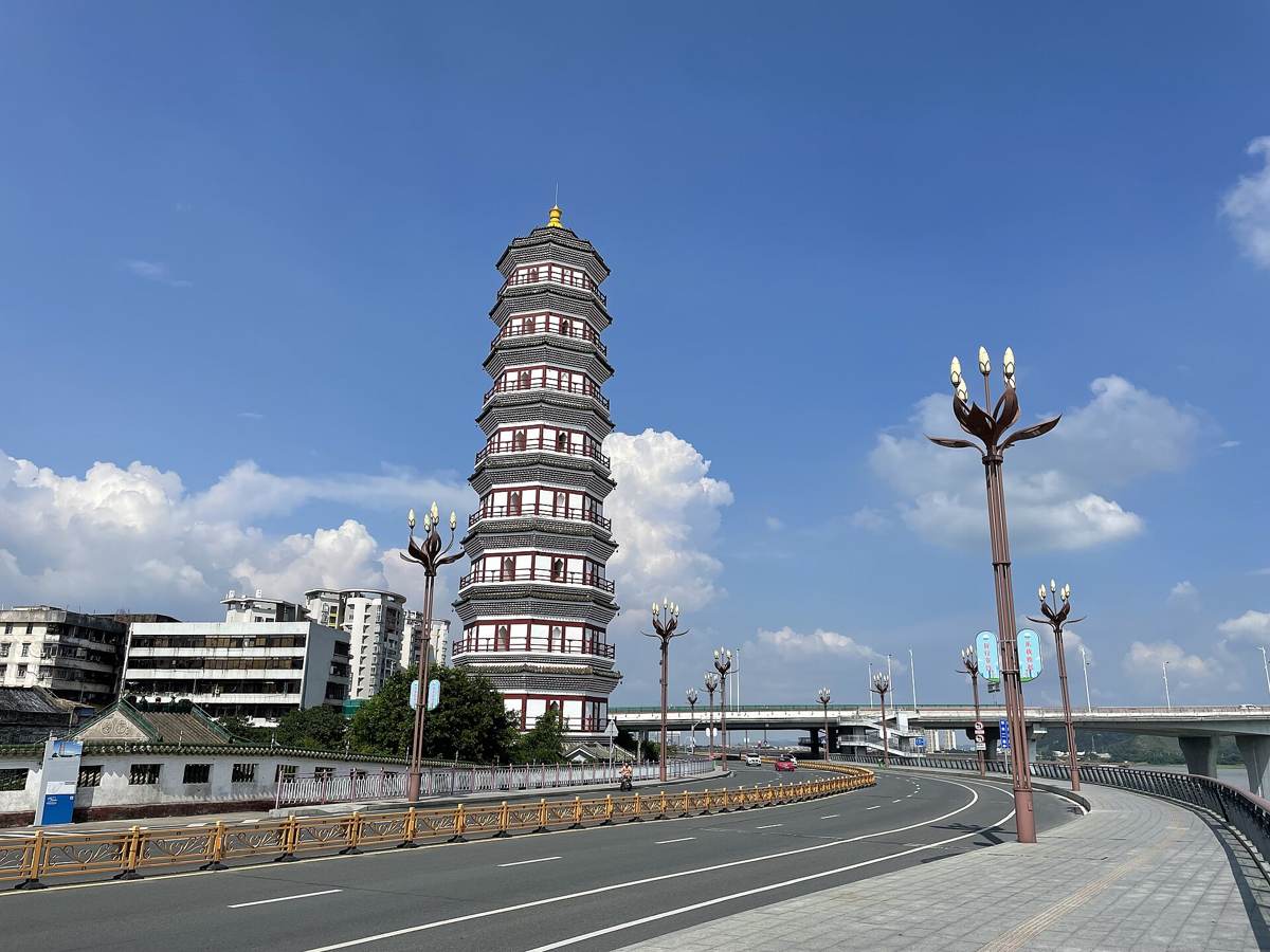 Chongxi Pagoda & Matteo Ricci
